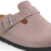 Boston Soft Footbed (Faded Purple Suede)