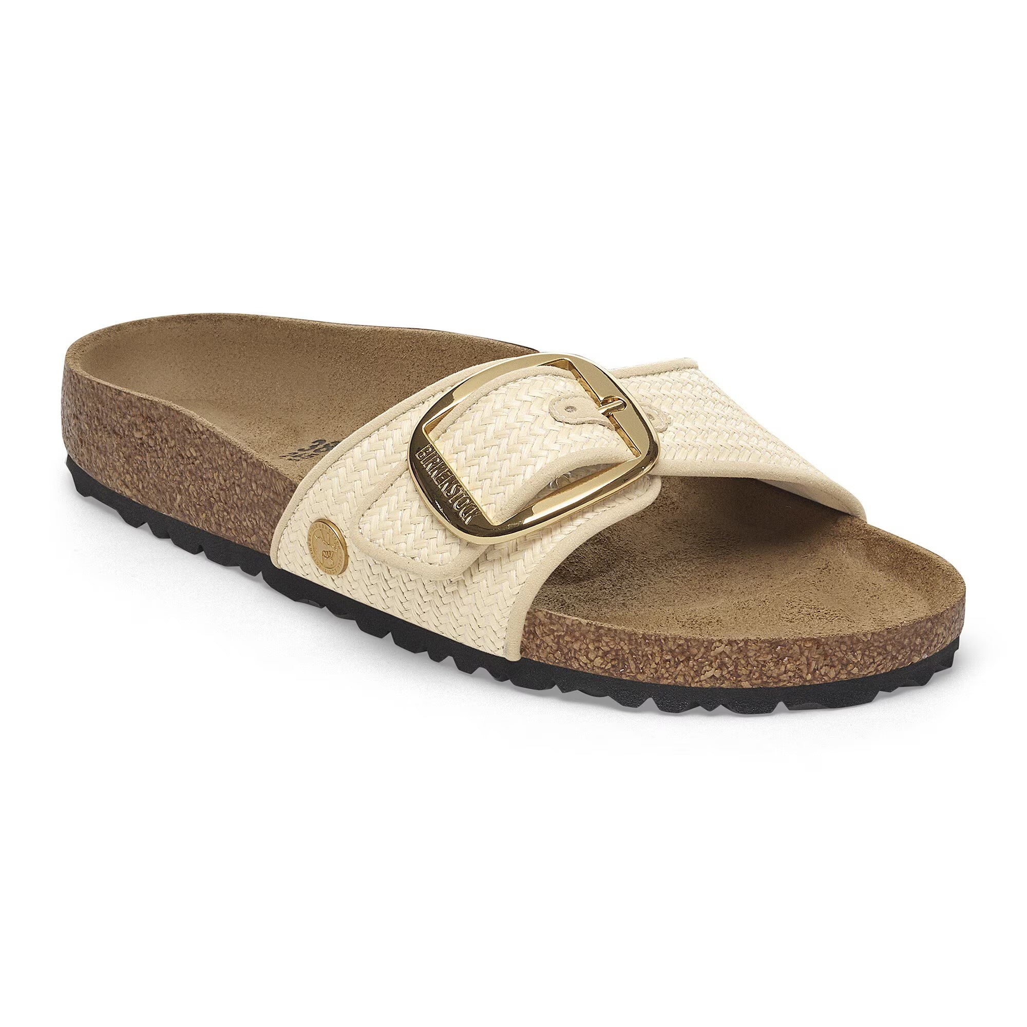 Madrid Big Buckle (Raffia Natural)