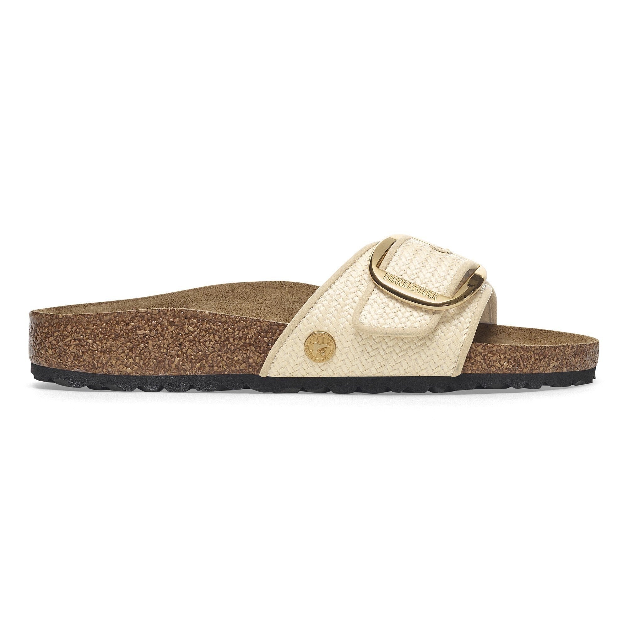 Madrid Big Buckle (Raffia Natural) side