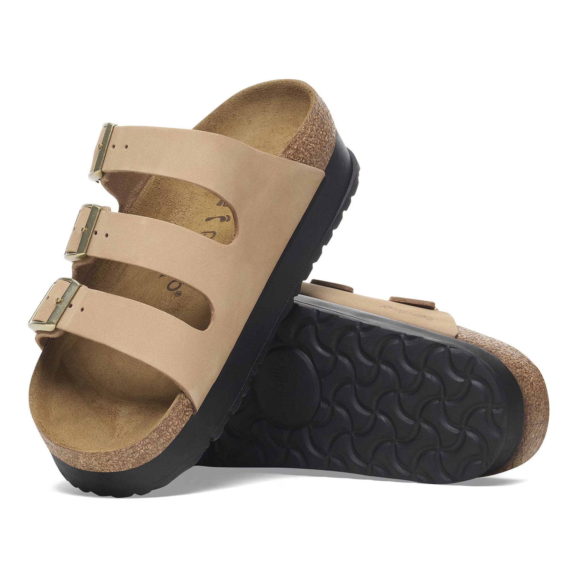 【関税&送料込】Birkenstock Slipper Florida Colour Sandcastl Florida Birko-Flor Sandcastle | BIRKENSTOCK