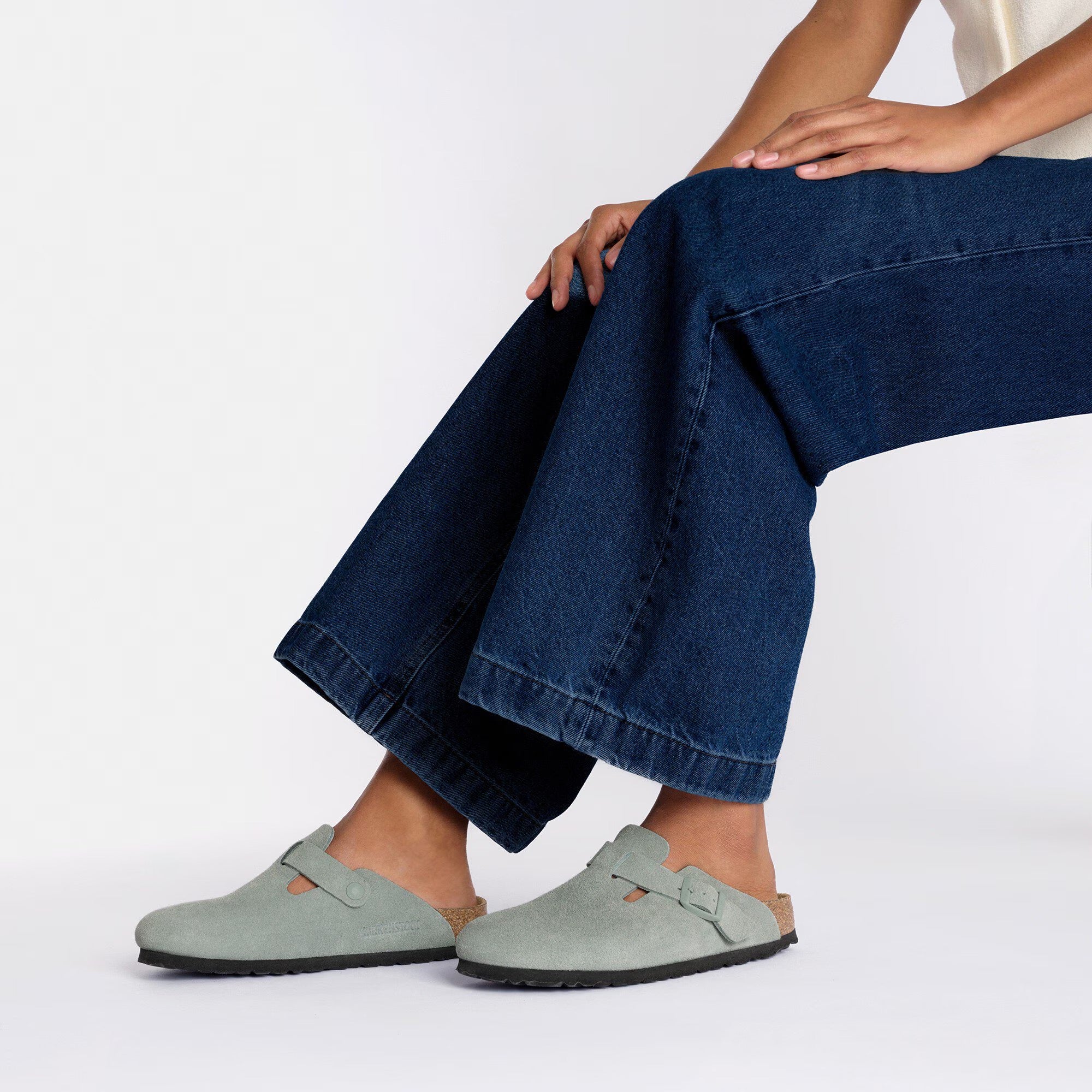 Birkenstock Boston Soft Footbed (Pure Sage) – Hansen's Birkenstock Boston Soft Footbed (Pure Sage) – Hansen's