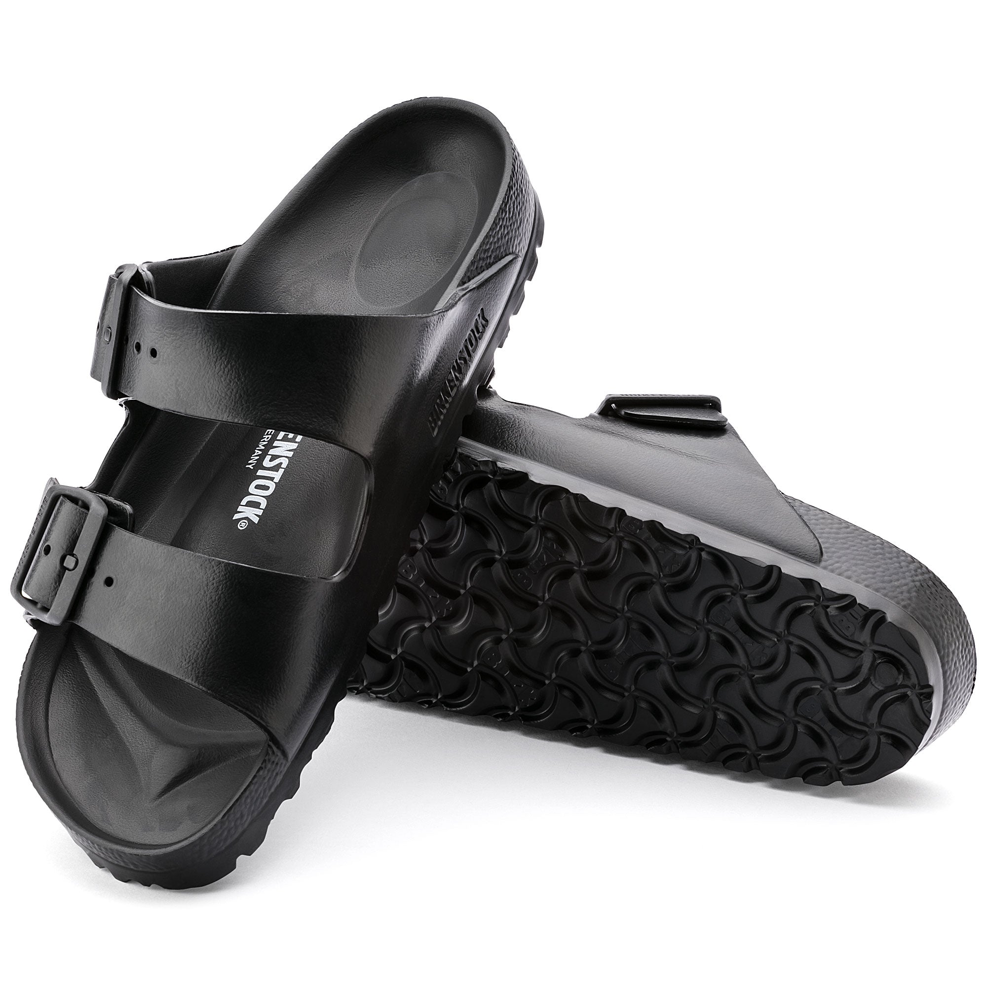 サンダル BIRKENSTOCK Men Sandals 951321 BLACK Black Birkenstock Men's Arizona EVA (Black) – Hansen's