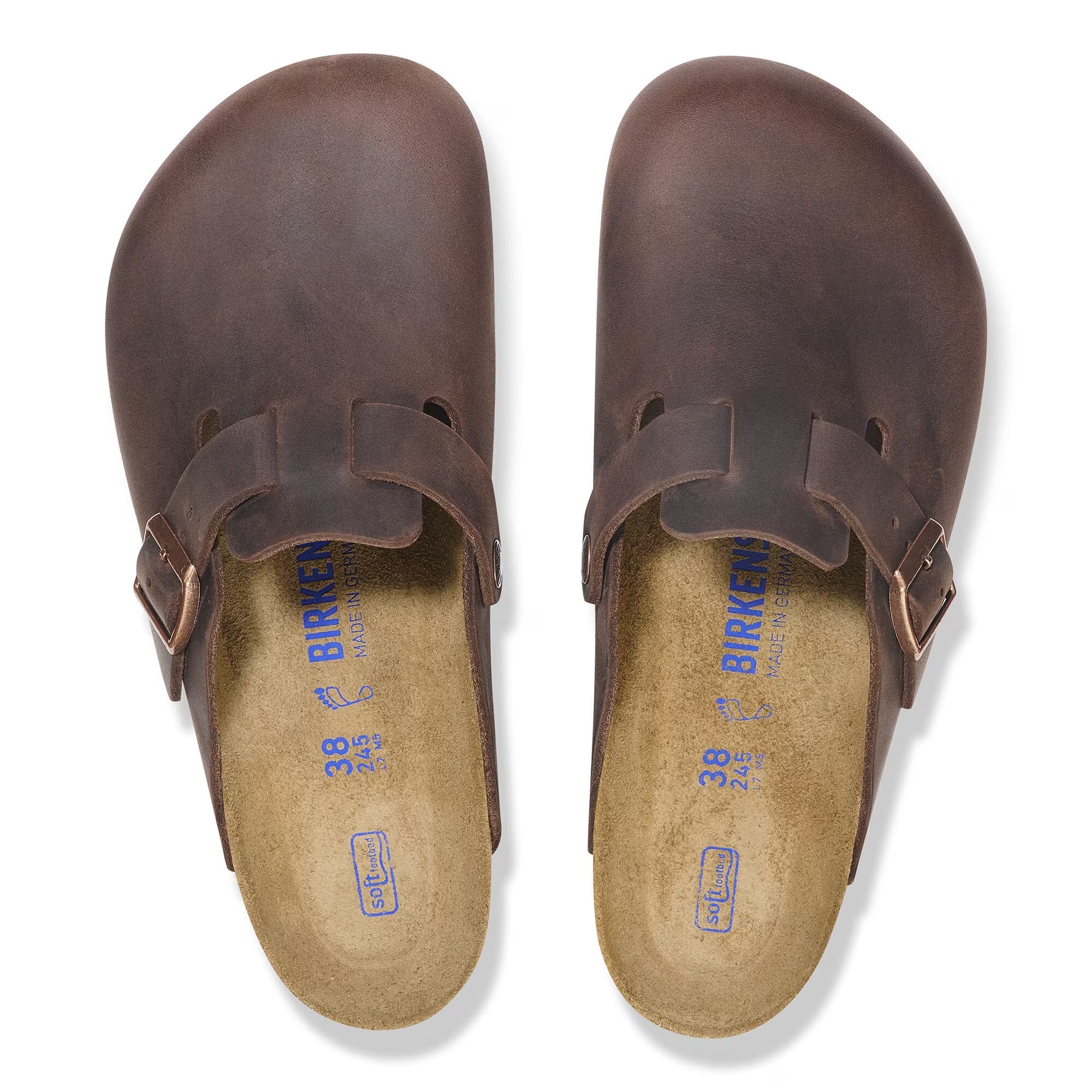 Boston Soft Footbed Oiled (Habana) top
