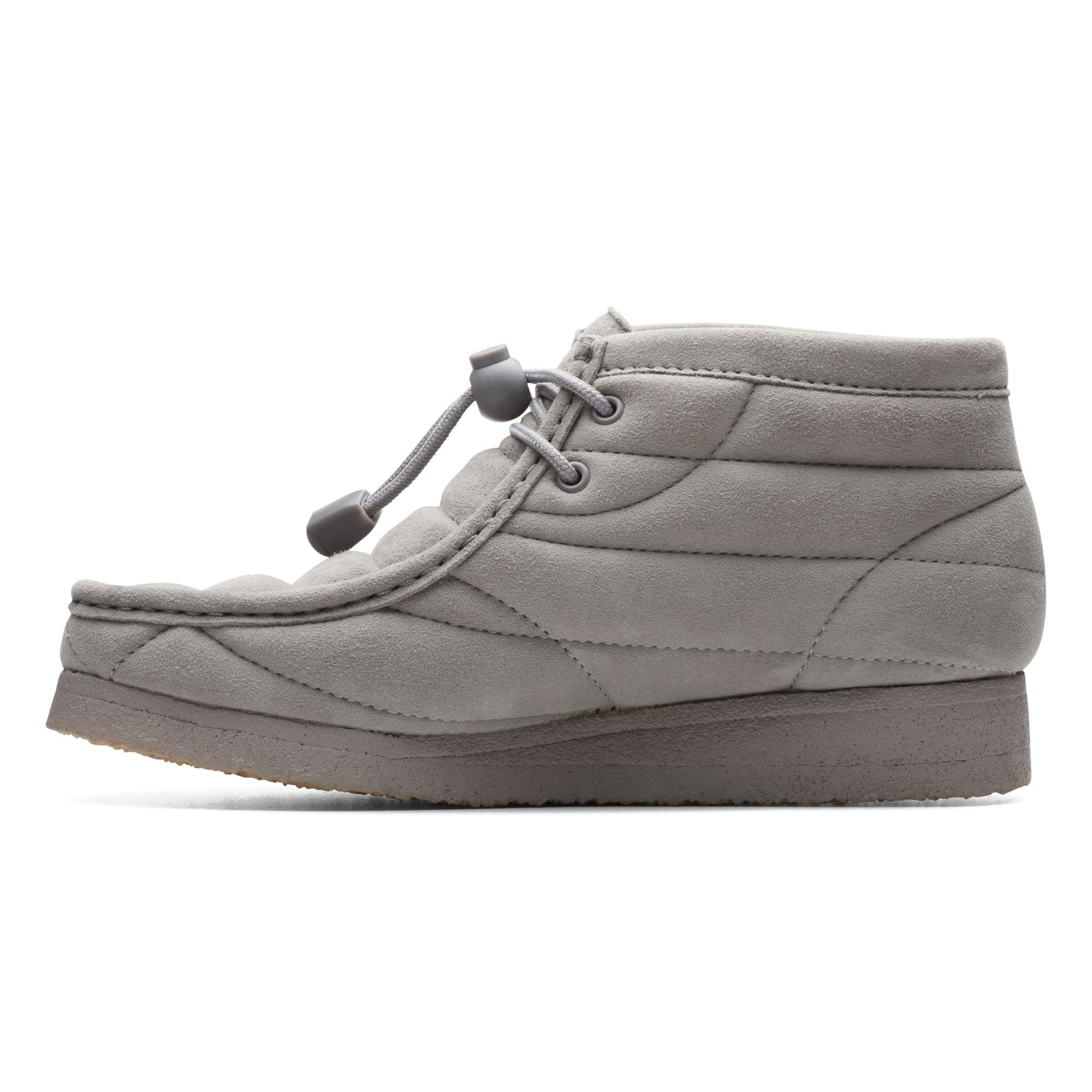 Clarks Wallabee Boot (Grey Suede) – Hansen's