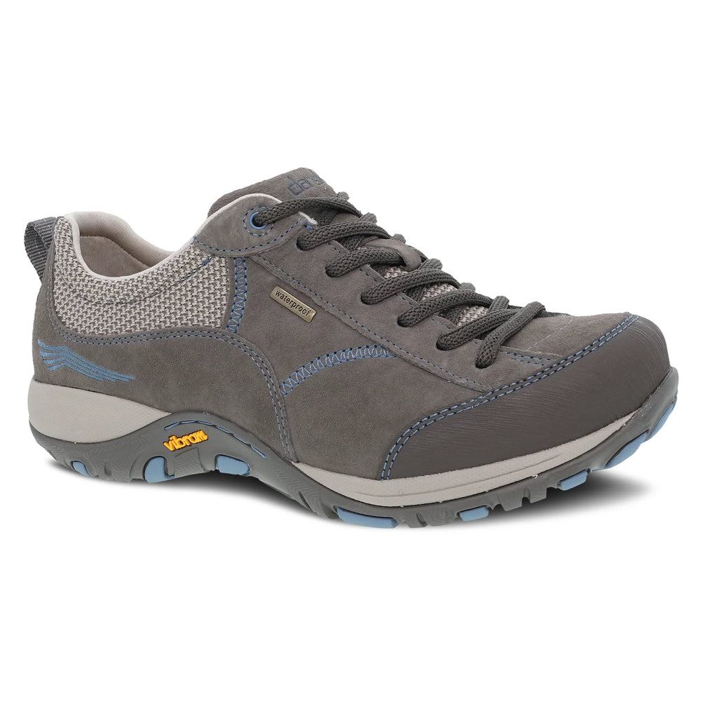 Paisley Grey/Blue Suede outdoor trail shoes