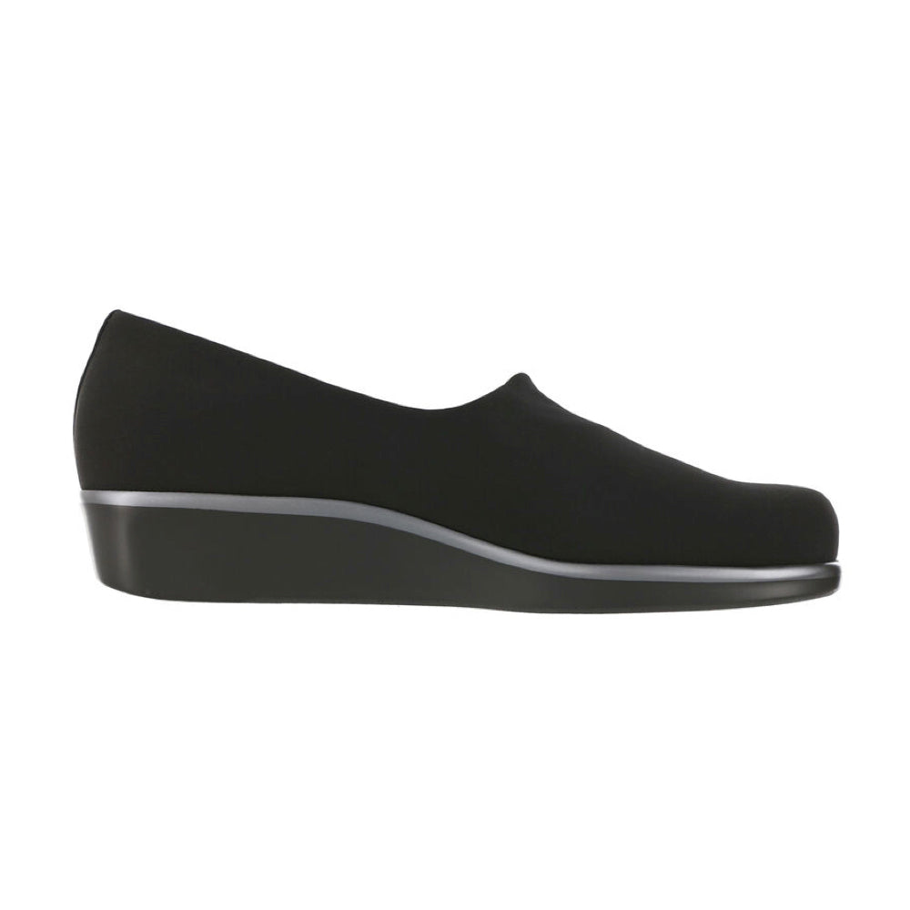 SAS Bliss Slip On Wedge in black