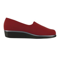 SAS Bliss Slip On Wedge in Red