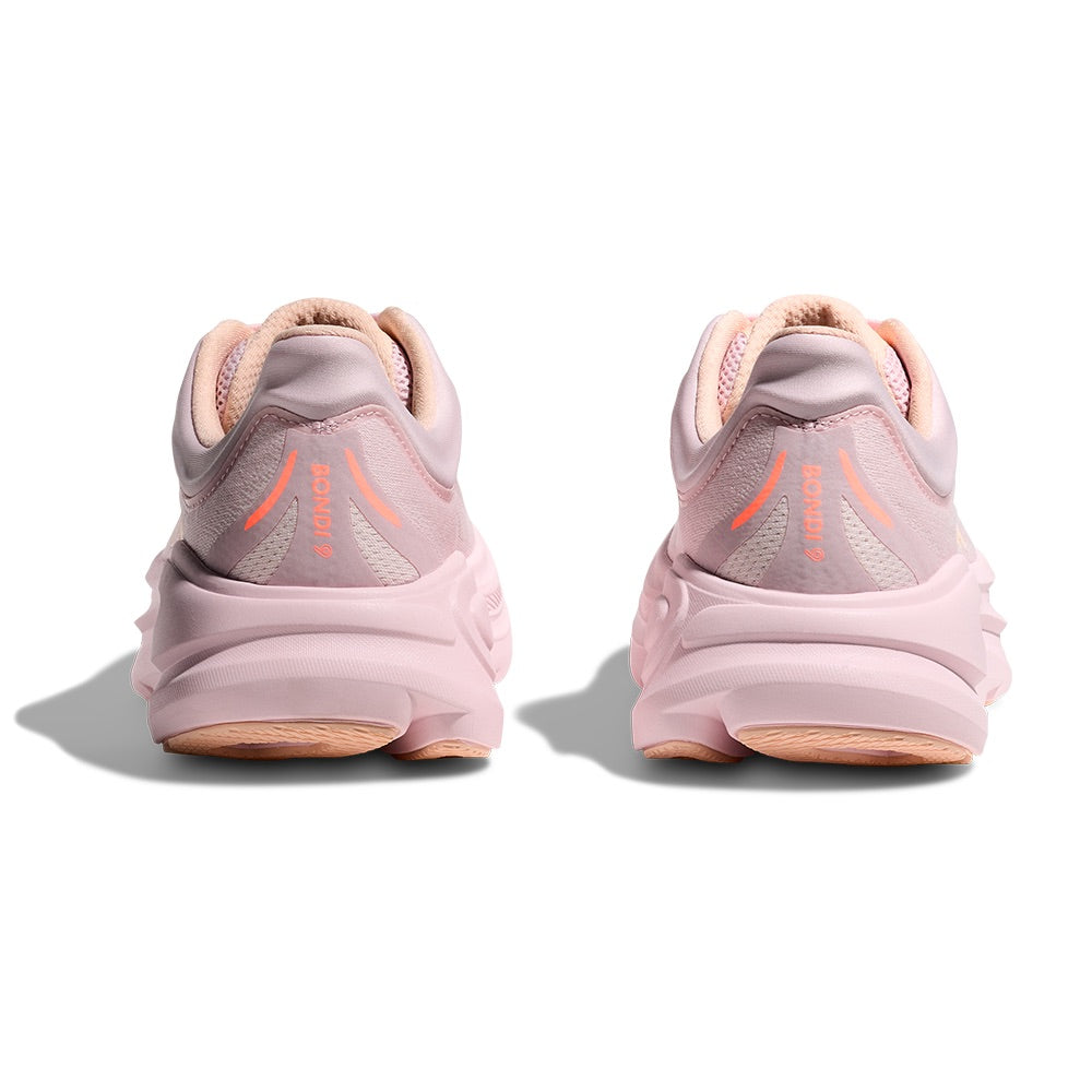 Women's Bondi 9 (Lilac Cream/Tangerine Glow) back