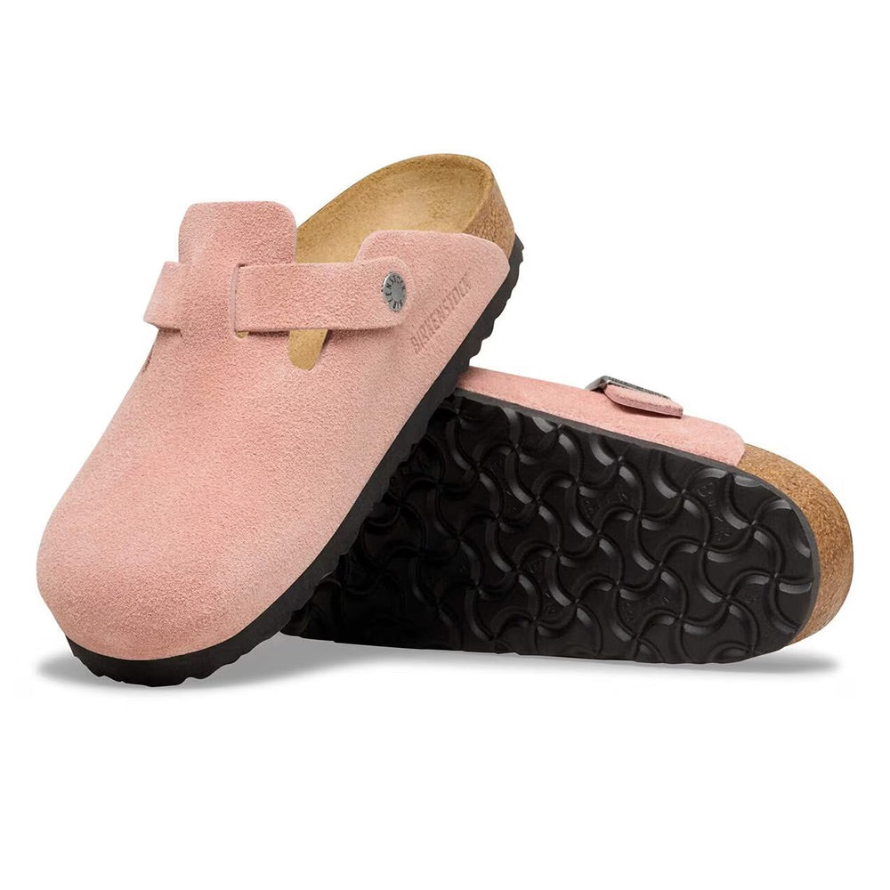 Women's Boston (Pink Clay Suede) sole