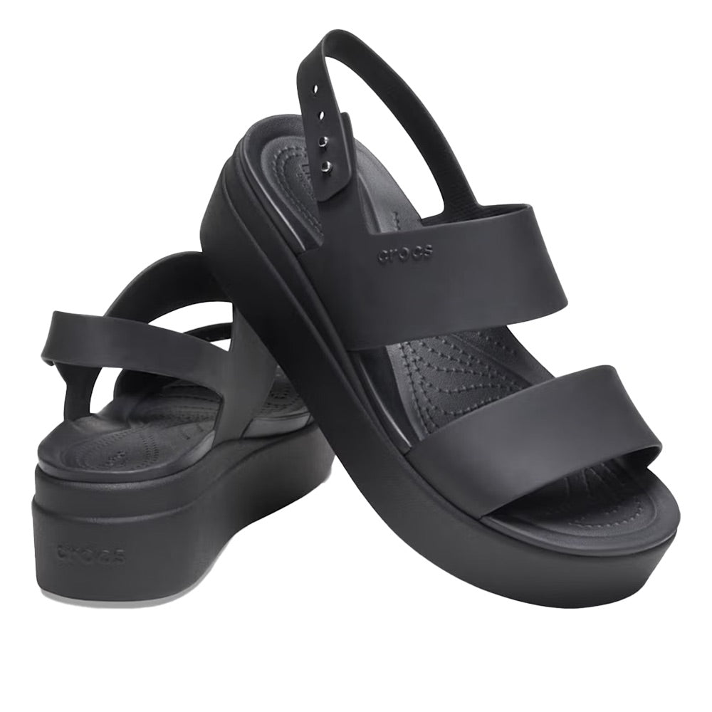 Women's Brooklyn Low Wedge (Black/Black)