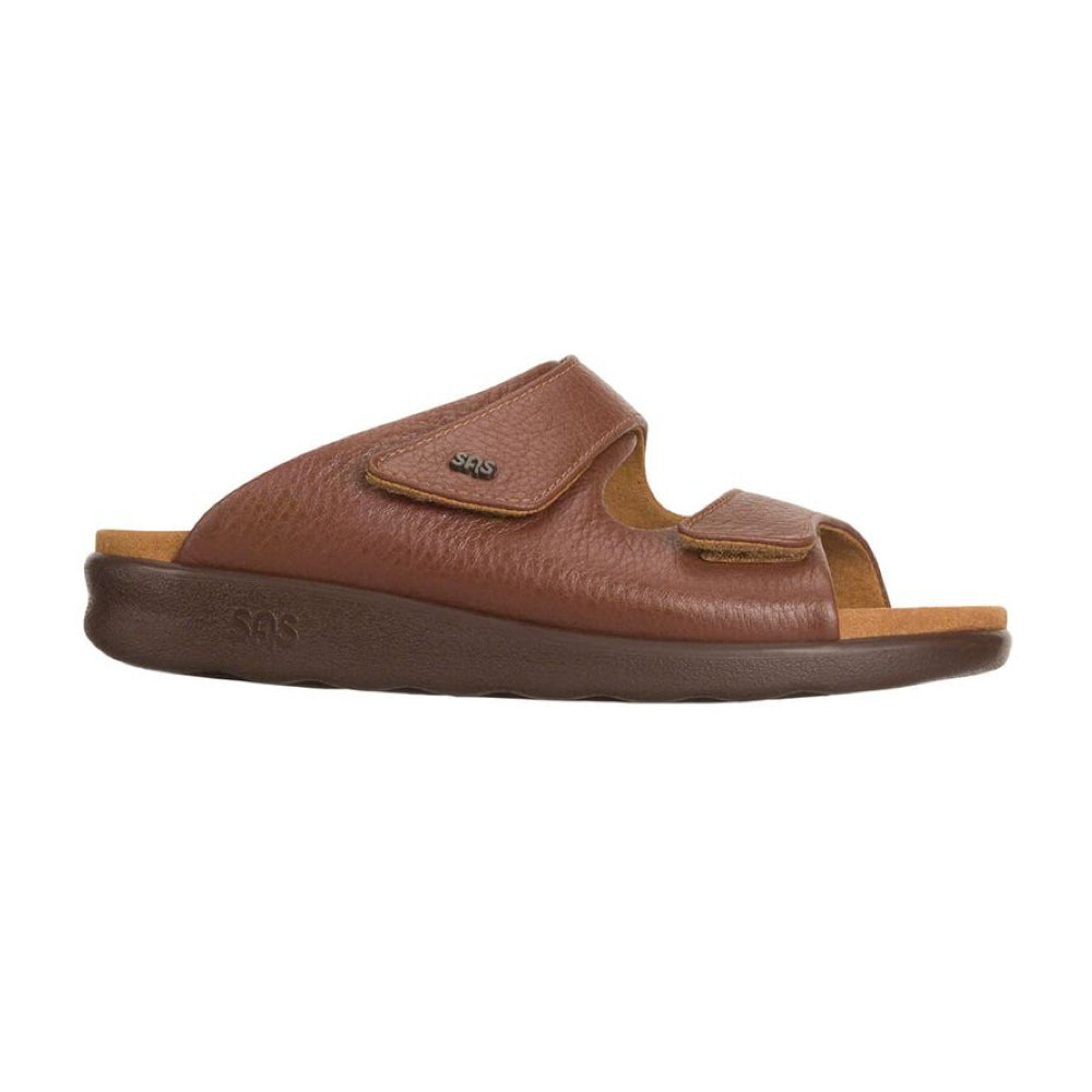 SAS Cozy Slide Sandal in Amber