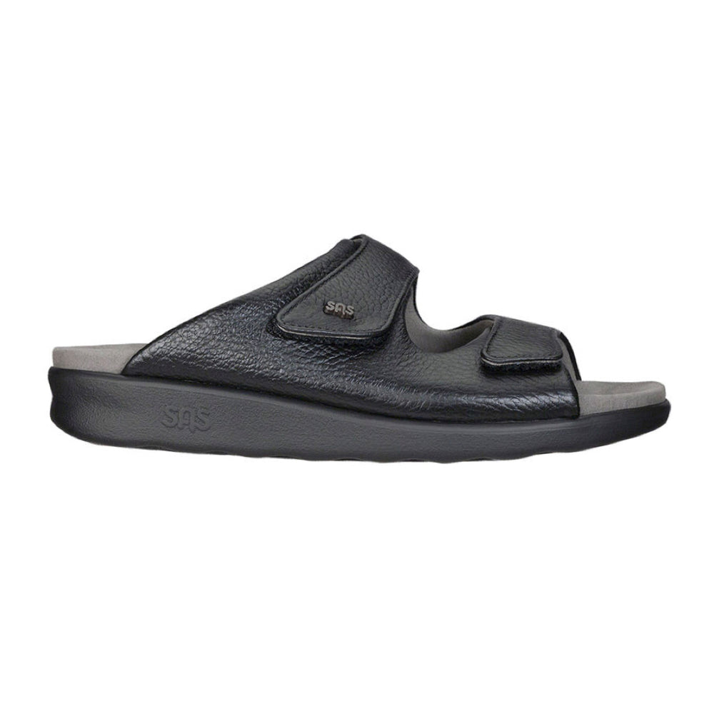 SAS Cozy Slide Sandal in black