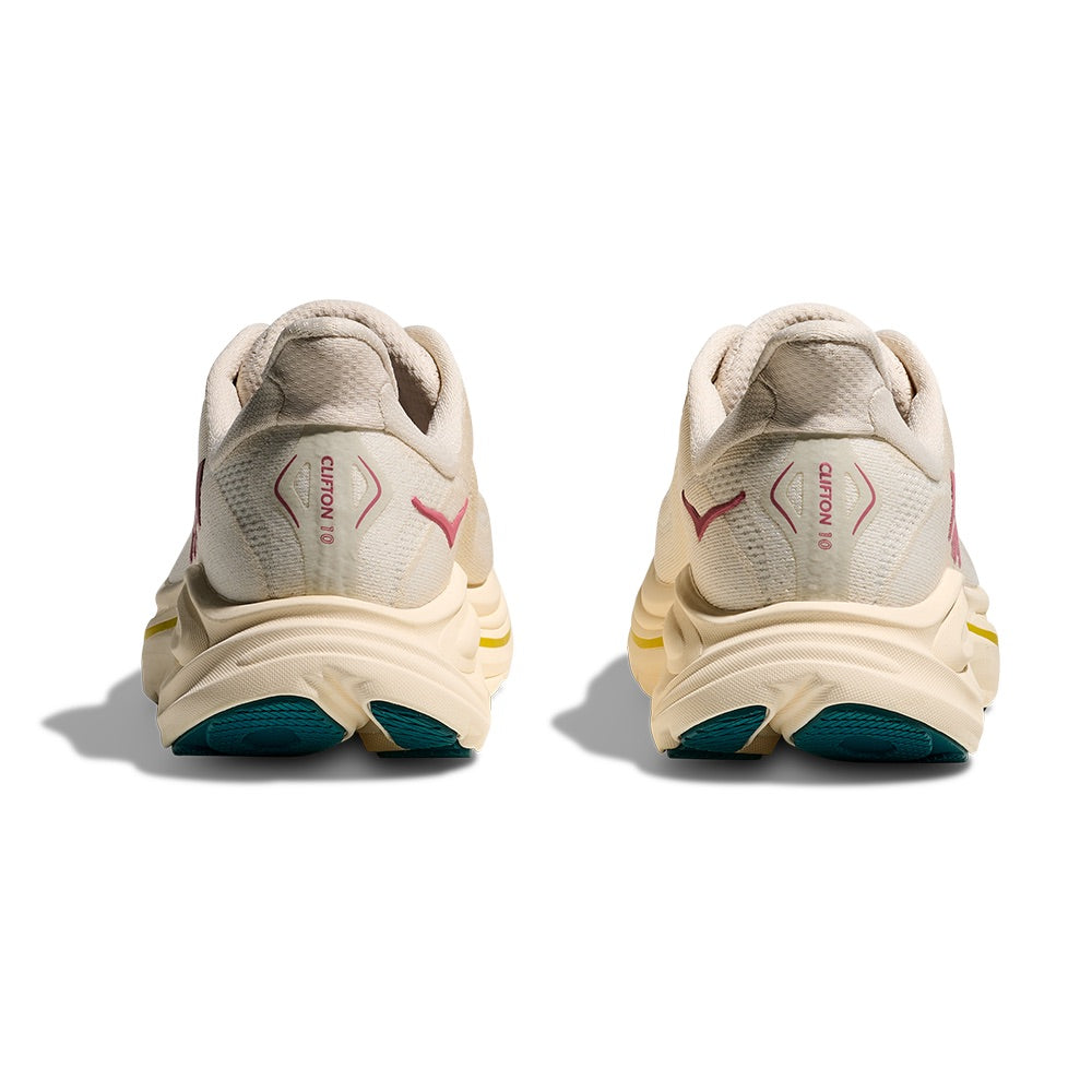 Women's Clifton 10 (Birch/Alabaster) back