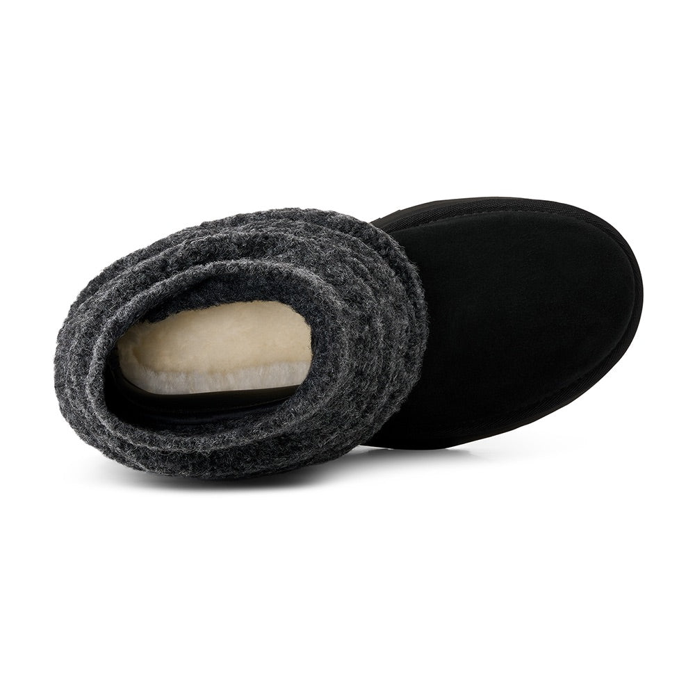 Classic Mini Dipper Legwarmer (Black) top