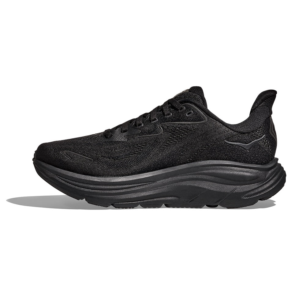 Hoka Clifton 10 (Black/Black) – Hansen's