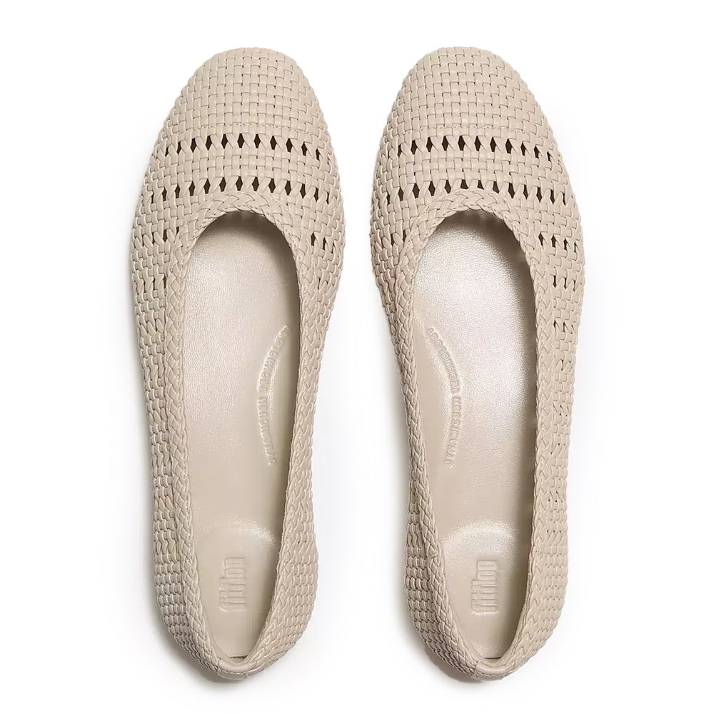 Delicato Woven Ballerina (Hazy Taupe) top