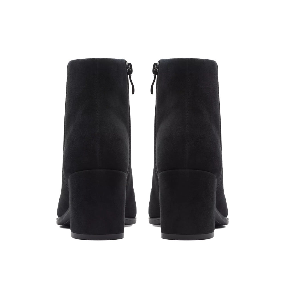 Clarks Freva55 Zip (Black Suede) – Hansen's