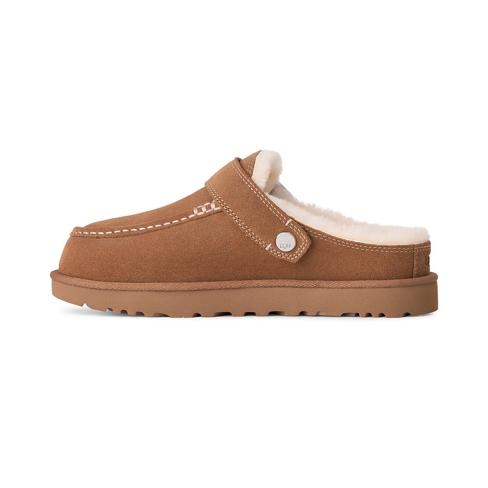 Goldenstar Evelina Clog (Chestnut) other side