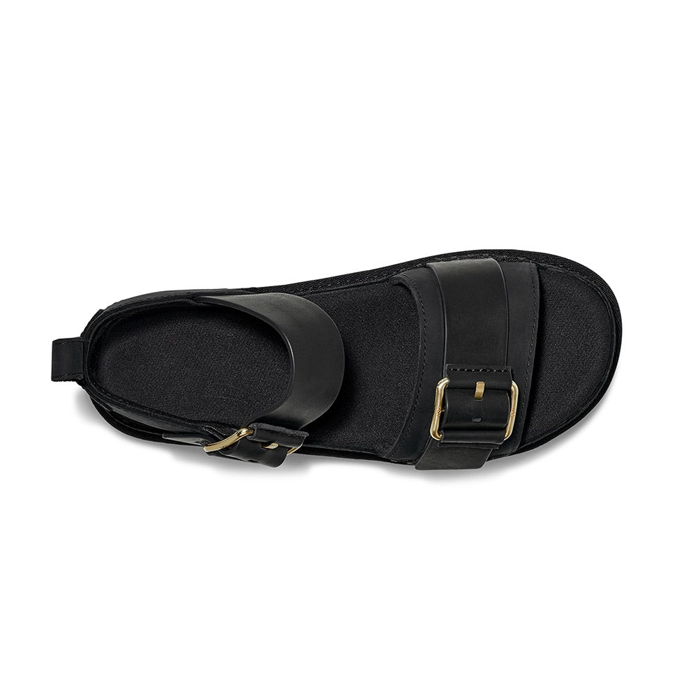 サンダル・ミュール UGG W Goldenstar Villa Sandals - UGG - Leather - Black UGG® Goldenstar Villa for Women | UGG®