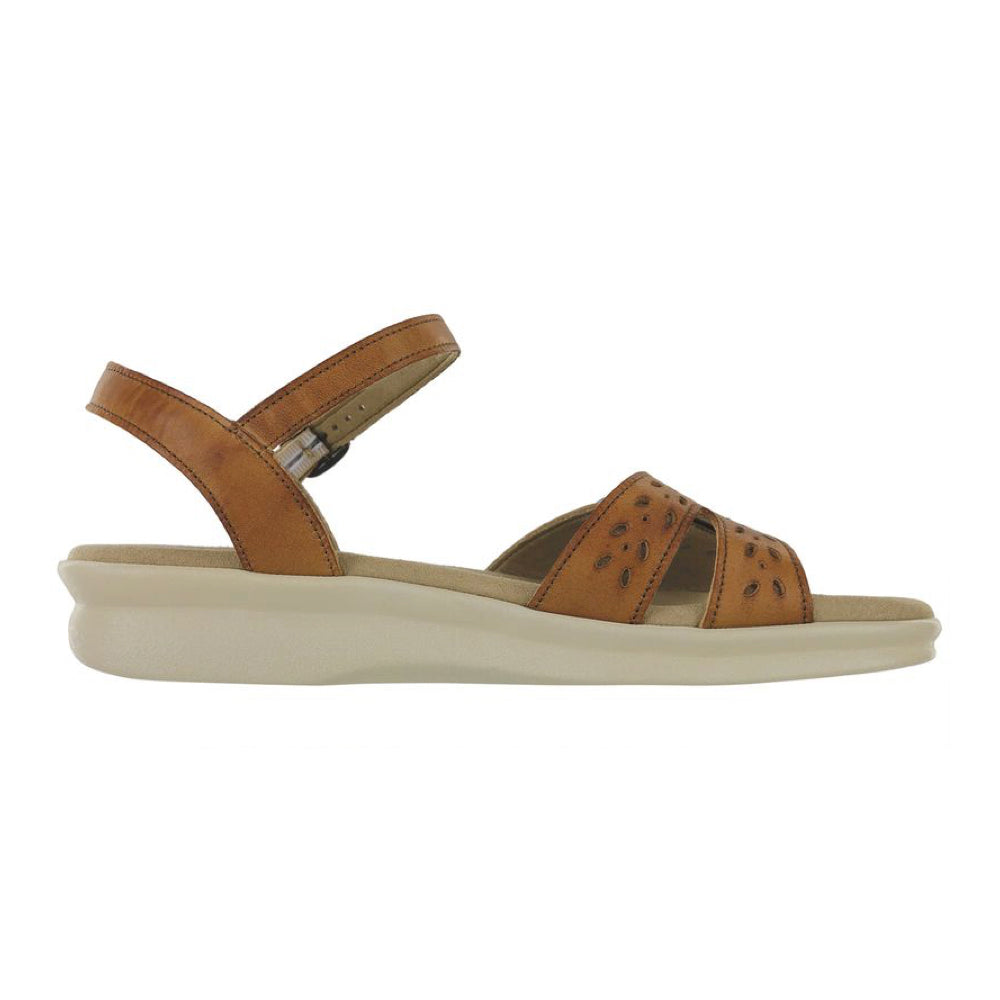 SAS Duo Quarter Strap Sandal in Hazel