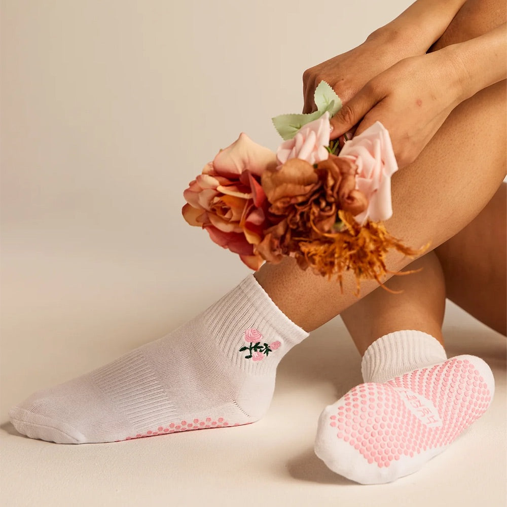 The Harlow Sock (Little Roses)
