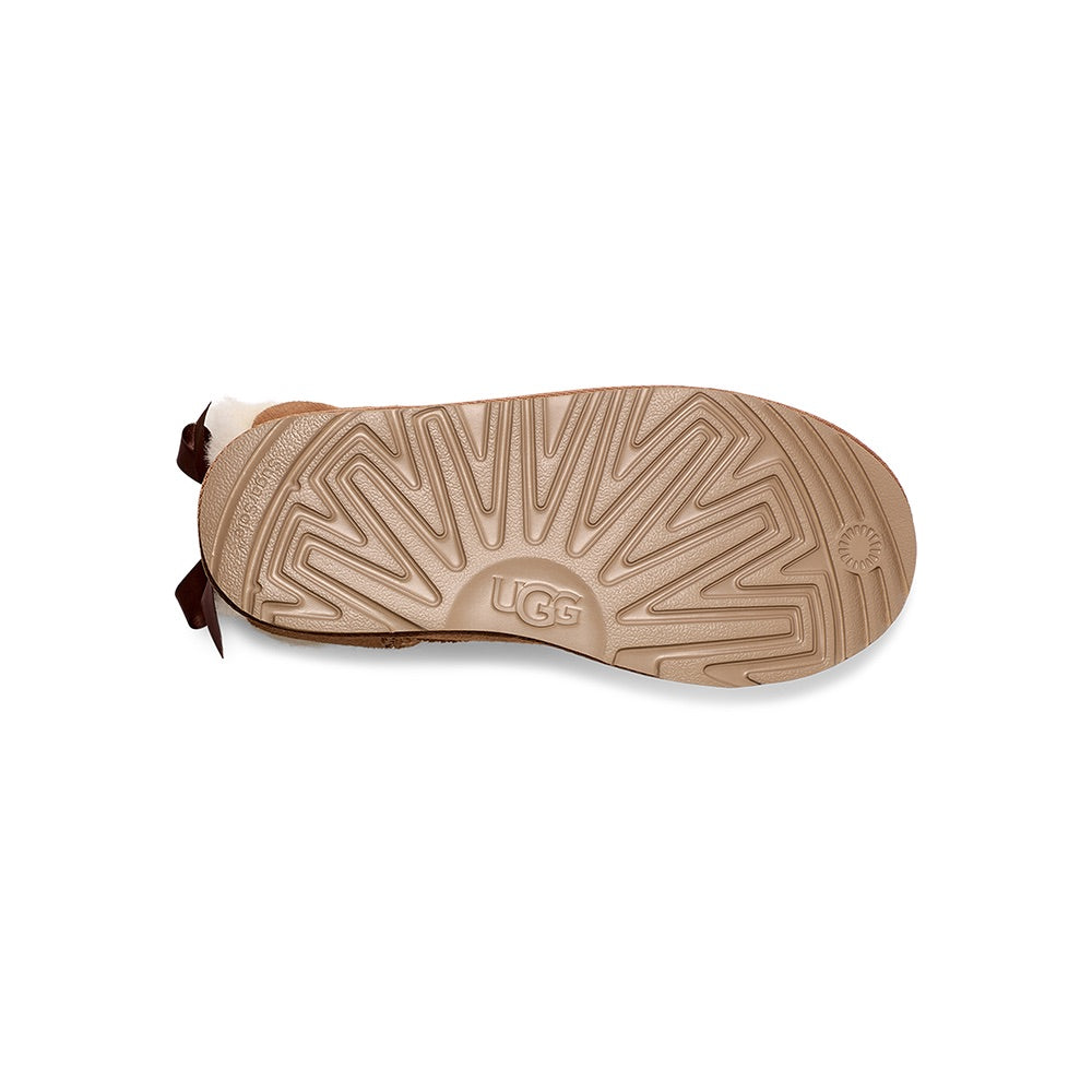 Kid's Mini Bailey Bow II (Chestnut) sole