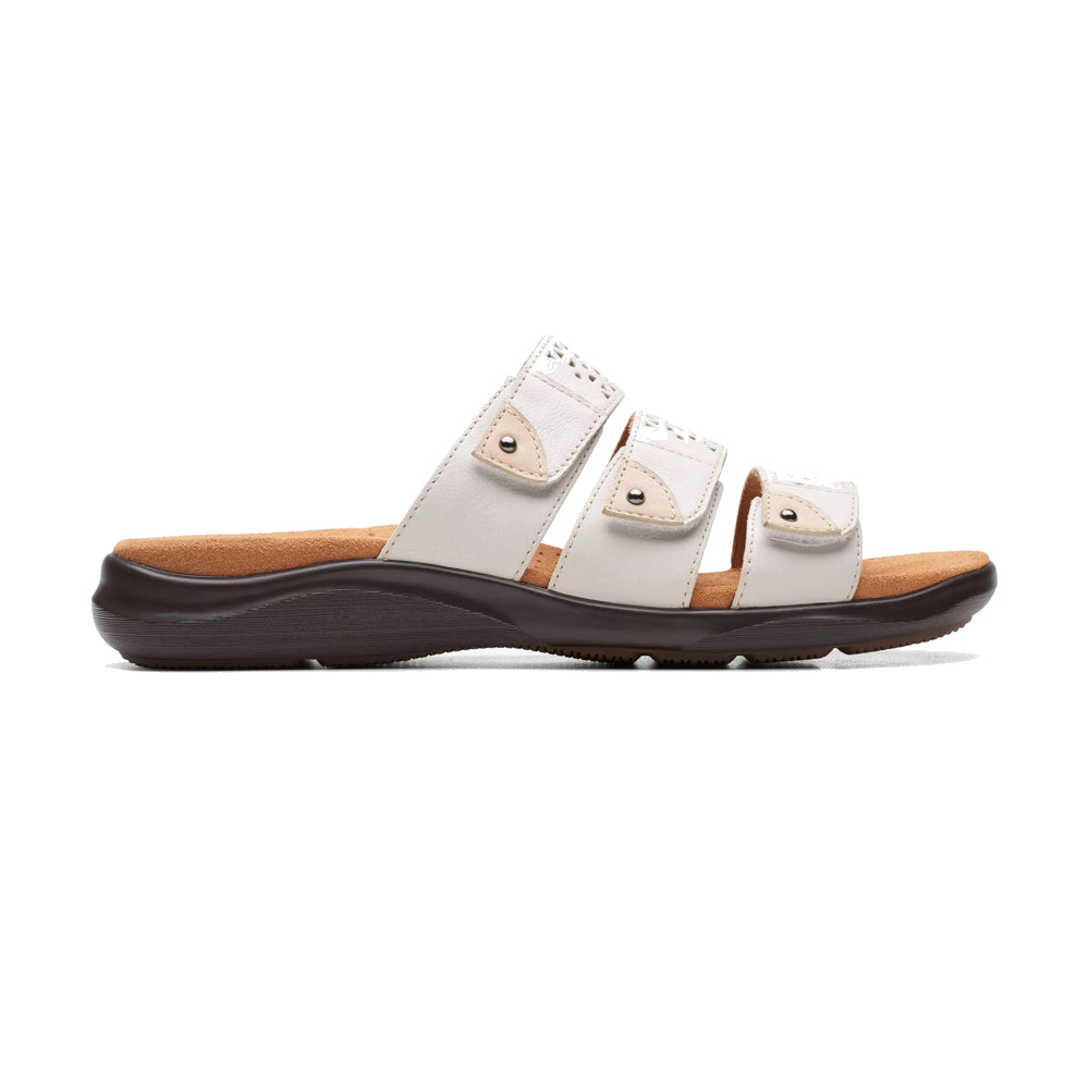 Clarks Kitly Walk in White Leather