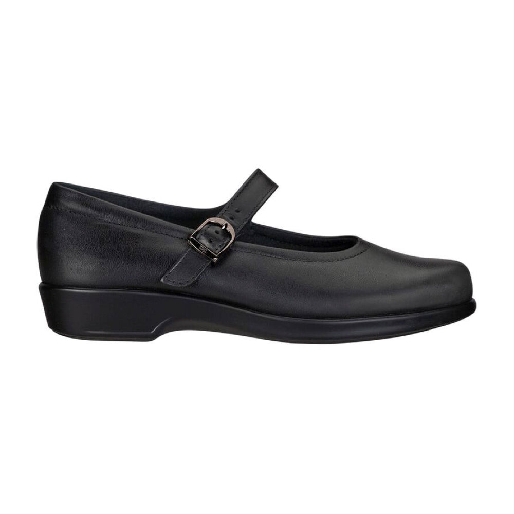 SAS Maria Mary Jane Black Shoe