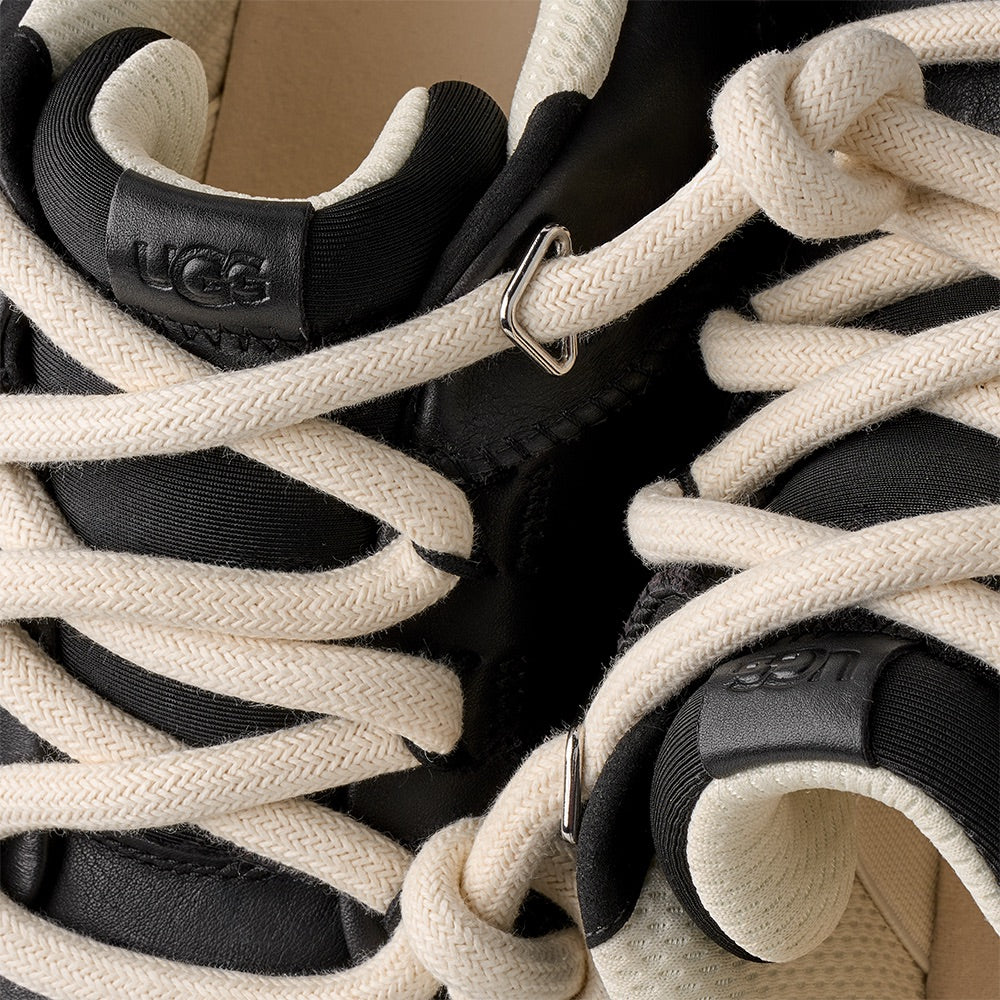 Men's Heritage Utility Sneaker (Black/Black) detail