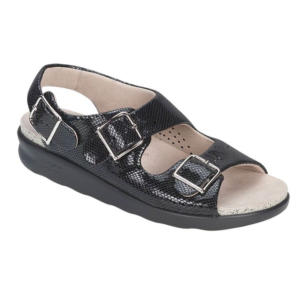 Women's Relaxed (Black Snake) side