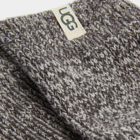 Rib Knit Slouchy Crew Sock (Nightfall) detail