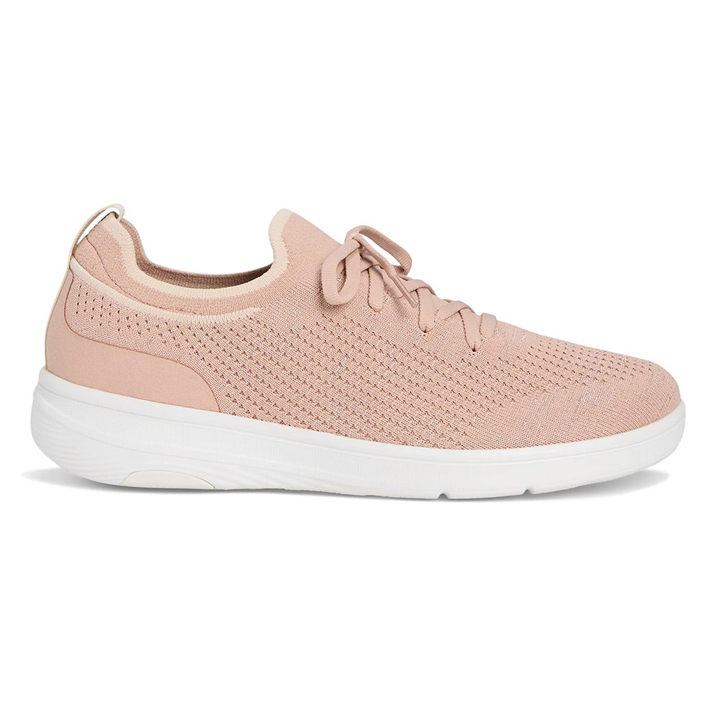 Super-Q Knit Laced (Beige Buff/Rose Gold) side