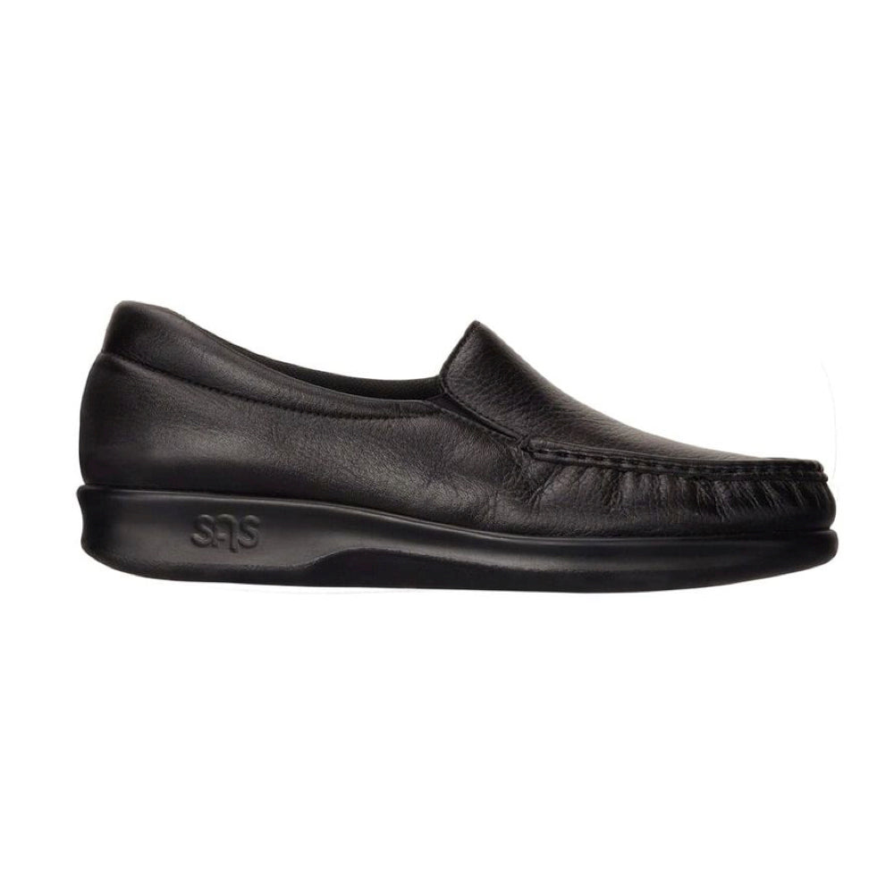 SAS Twin Slip On Loafer in Black