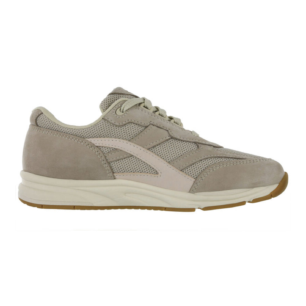 SAS Tour Mesh Lace Up Sneaker in Taupe / Pink