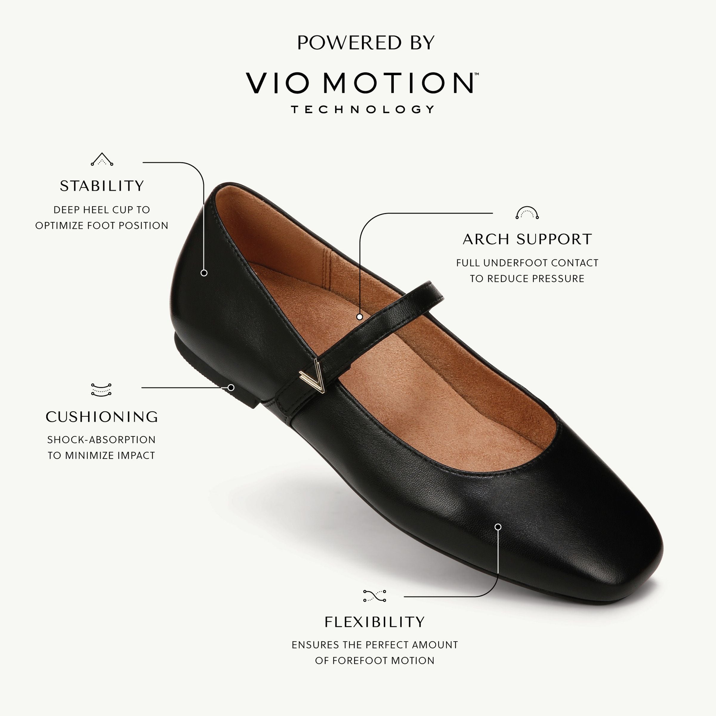 Vionic Alameda (Black) – Hansen's