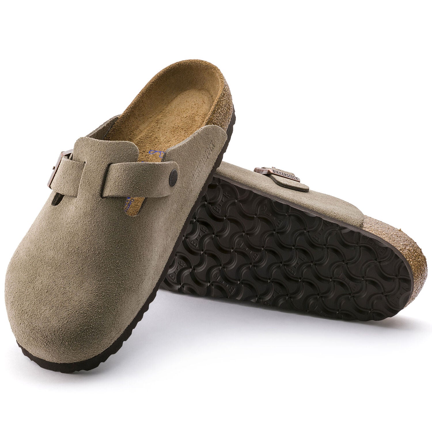 Birkenstock Boston (Taupe Suede) – Hansen's