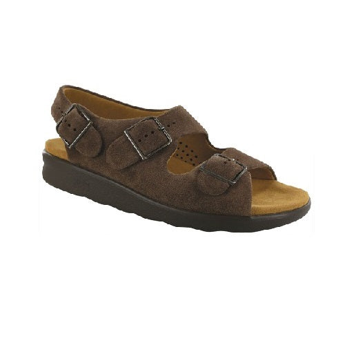 Buy SAS Relaxed Strap Sandals for Women - Leather Upper, Ultra-Puff  Cushioned Lining, and Shock Absorbing Outsole Online at desertcartINDIA