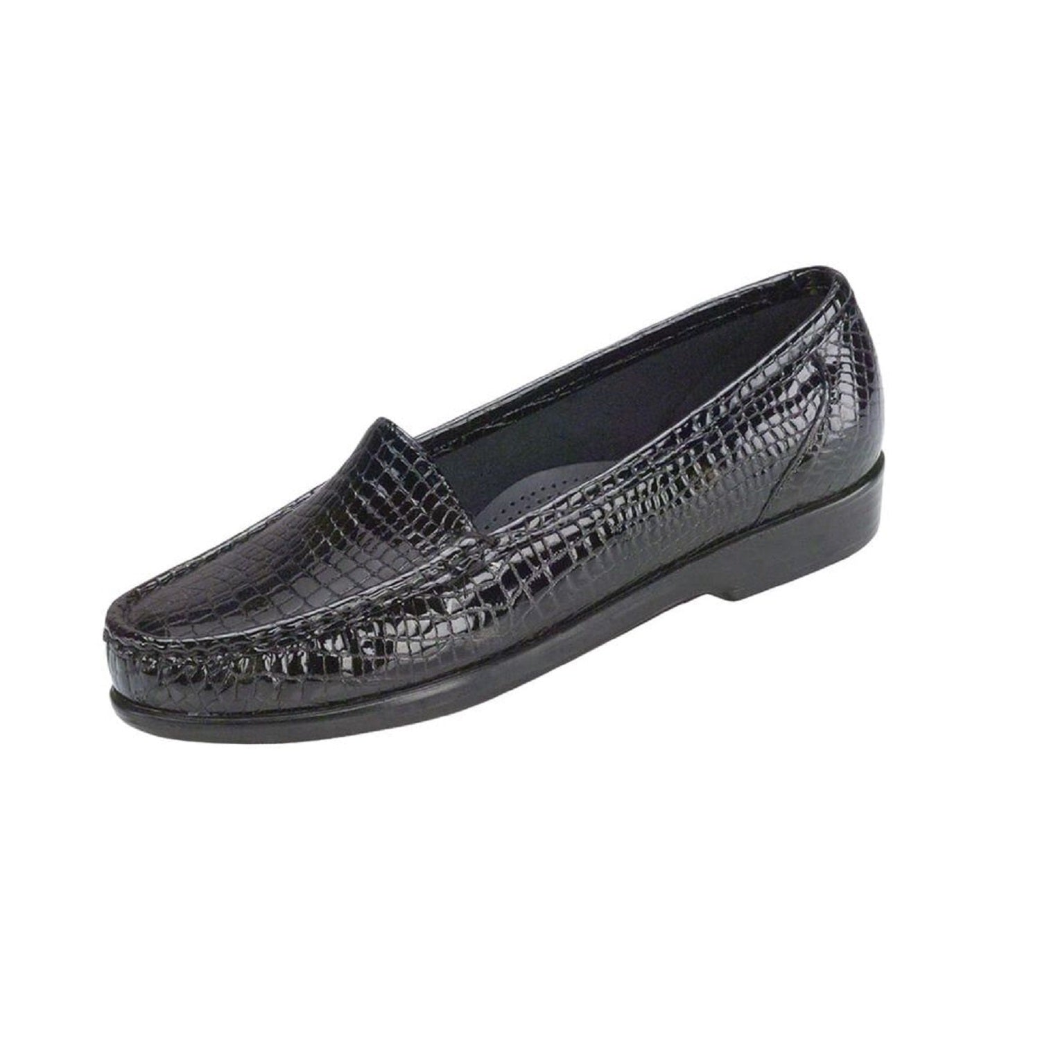 Simplify (black croc)