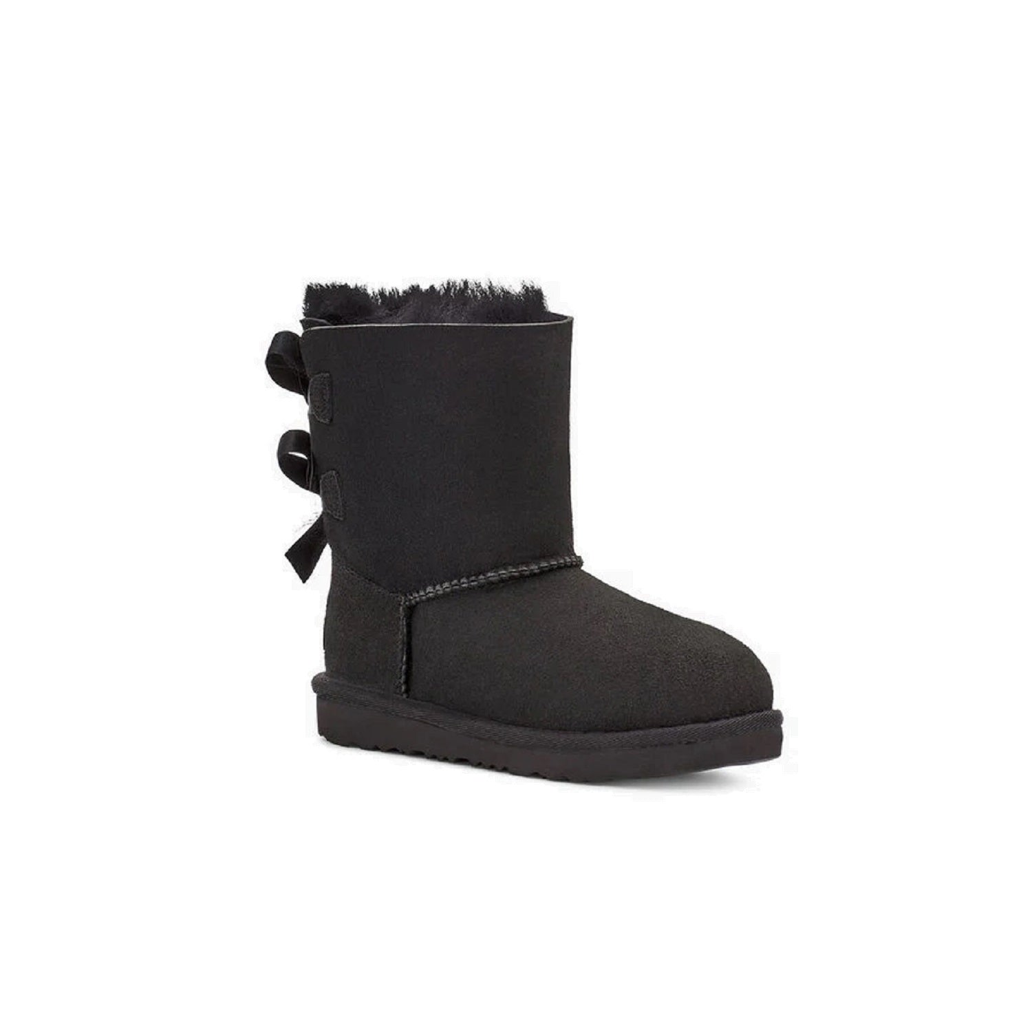 Ugg Kids Bailey Bow II Black 13